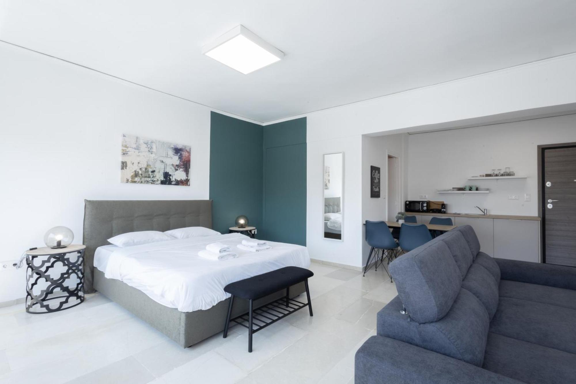 אתונה Spacious Urban Retreat Central 2-Bedroom Haven For 8 מראה חיצוני תמונה